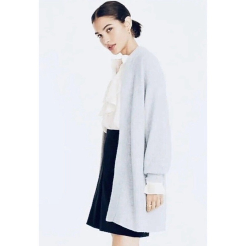 J. Crew Long Ribbed Cardigan Sweater In Supersoft Yarn XS